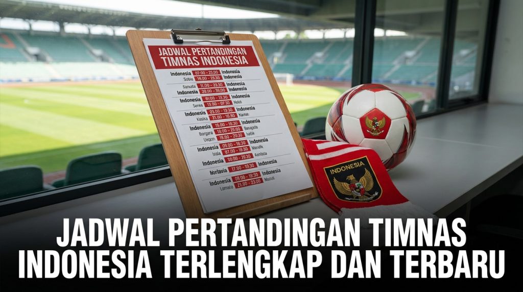 Jadwal Pertandingan Timnas Indonesia Terlengkap dan Terbaru