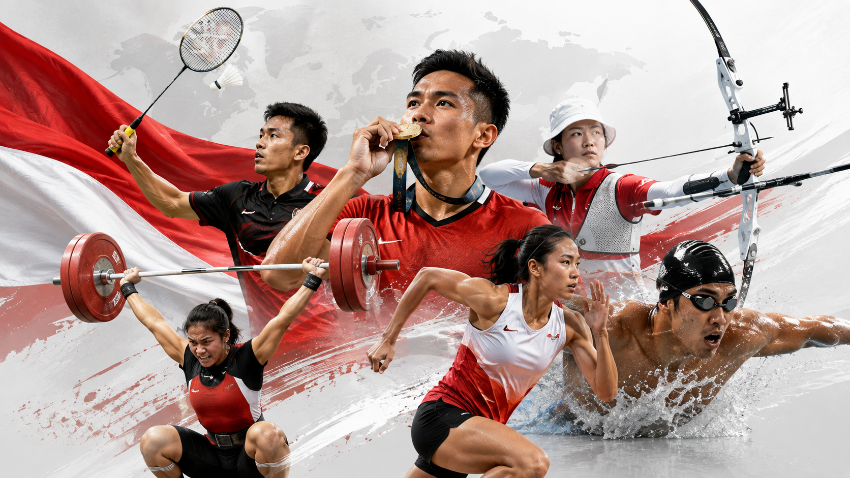 Rekam Jejak Gemilang Atlet Indonesia